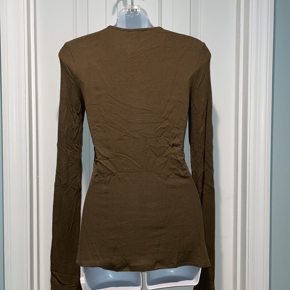 NWOT-Express Crisscross Tie Top - Picture 5 of 6